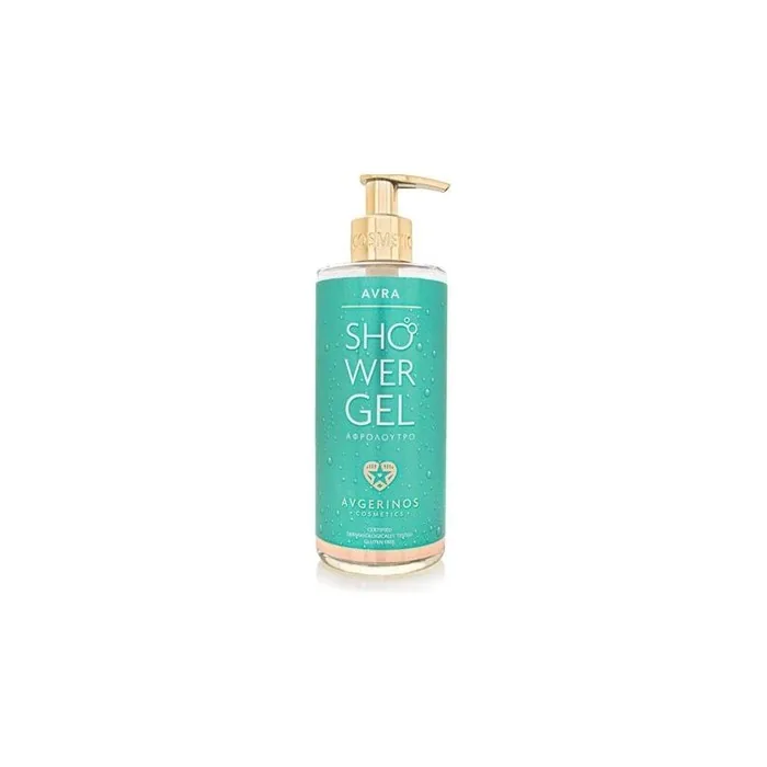 Avgerinos Cosmetics Shower Gel Avra With Vanilla & Fruit Aroma, 300ml With Pump
