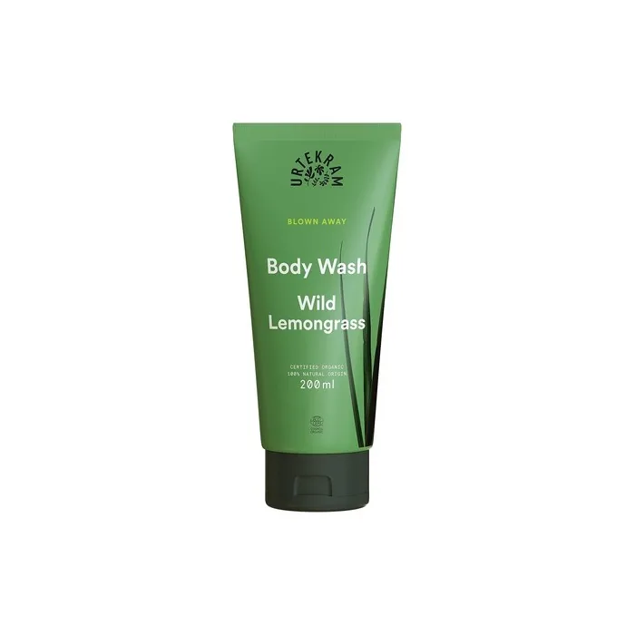 Urtekram Body Wash Wild Lemongrass 200ml