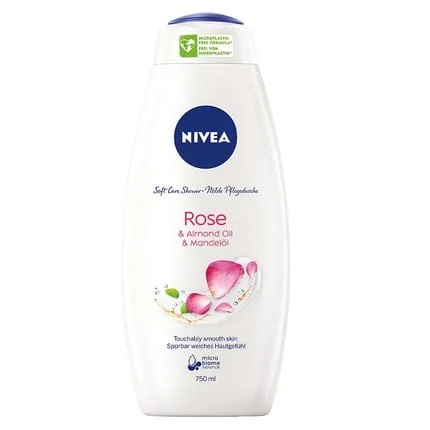 Nivea Rose & Almond Oil Care Shower Gel 750ml