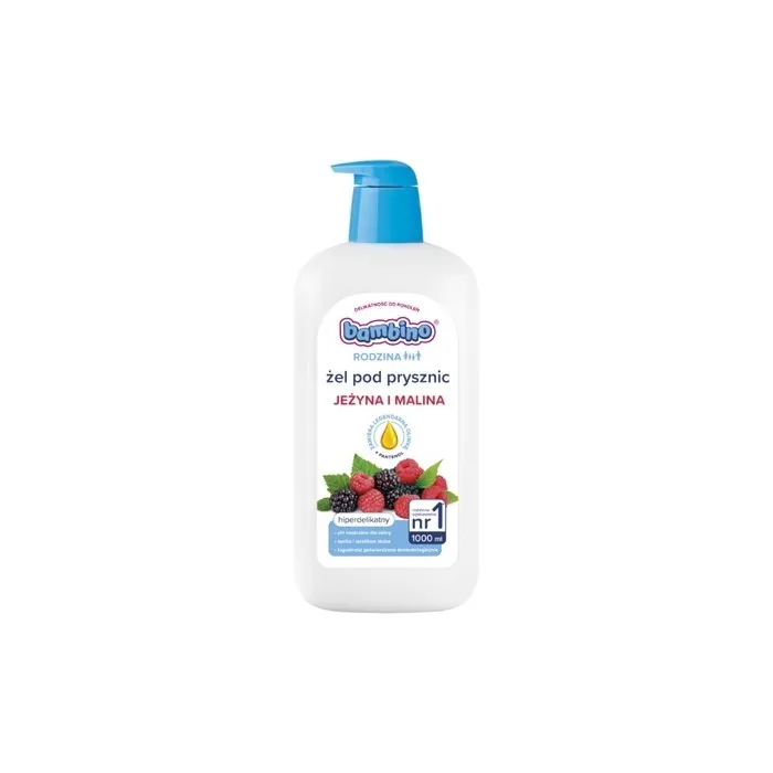 Bambino Family Shower Gel Blackberry And Raspberry 1000ml