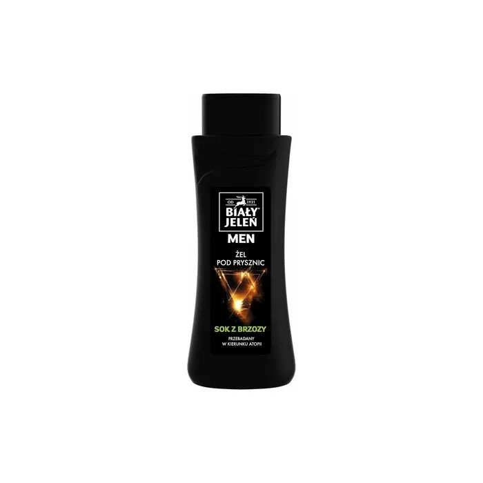 Bialy Jelen Premium Hypoallergenic Shower Gel for Men with Birch Extract