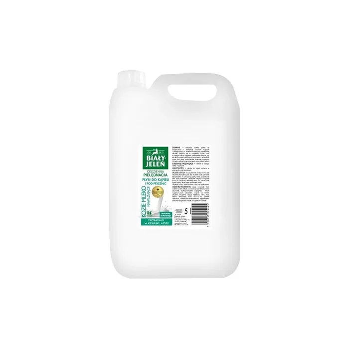 White Deer Bath & Shower Gel Refill With Goat Milk 5000 Ml