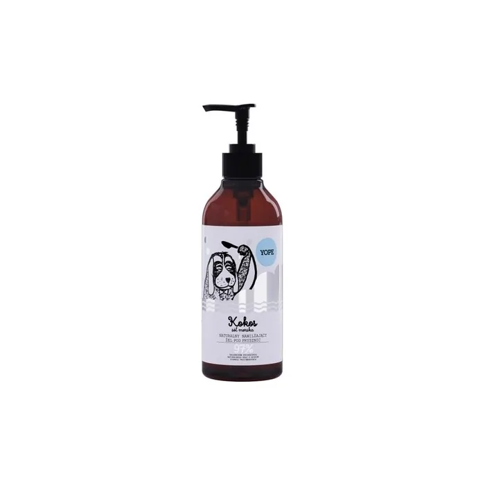 Yope Natural Shower Gel Coconut & Sea Salt 400ml