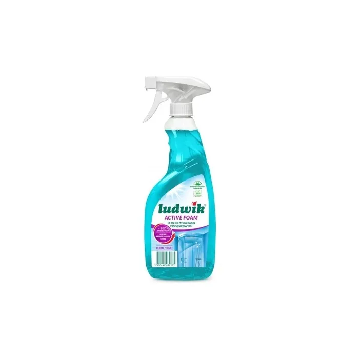 Ludwik Floral Violet Shower Cabin Cleaner 600ml