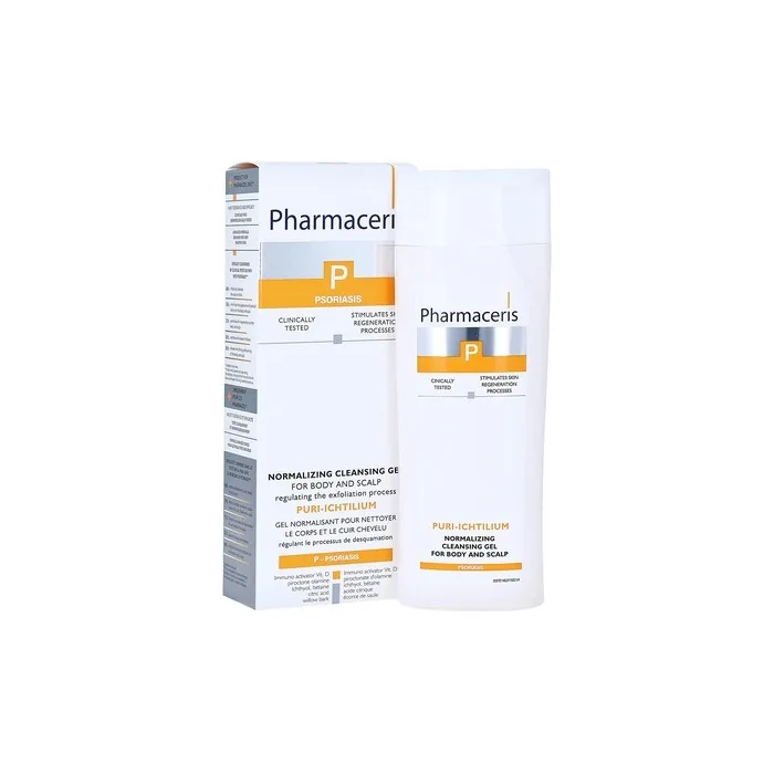 PURI-ICHTILIUM Normalizing Cleansing Gel for Body and Hair 250ml