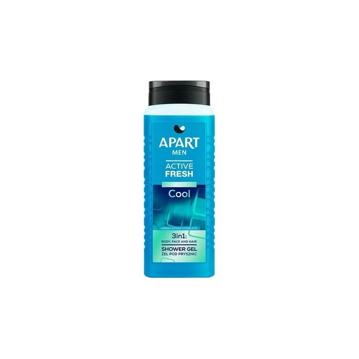 Apart Active Fresh Cool 3-in-1 Shower Gel for Men 500ml