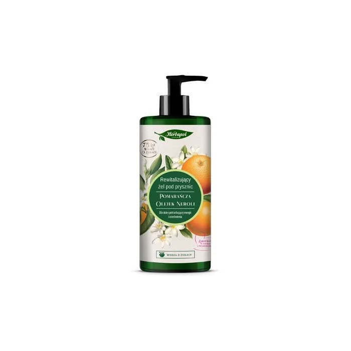 Herbapol Revitalizing Shower Gel Orange & Neroli Oil 740ml