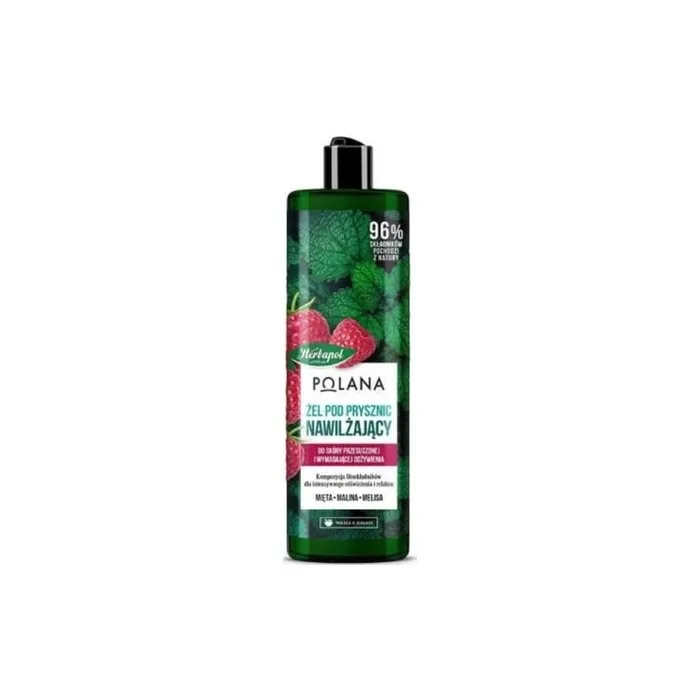 Herbapol Polana Shower Gel With Mintraspberry 400ml