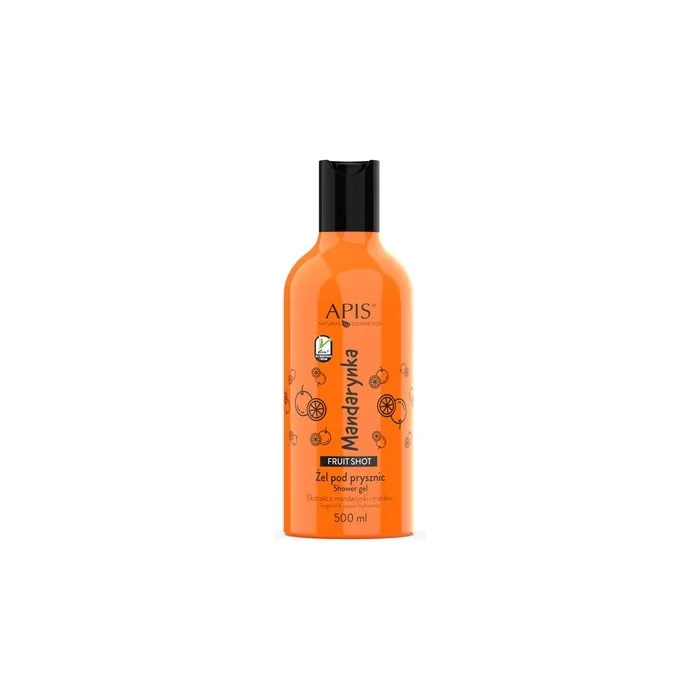 Apis Fruit Shot Shower Gel Mandarin 500ml