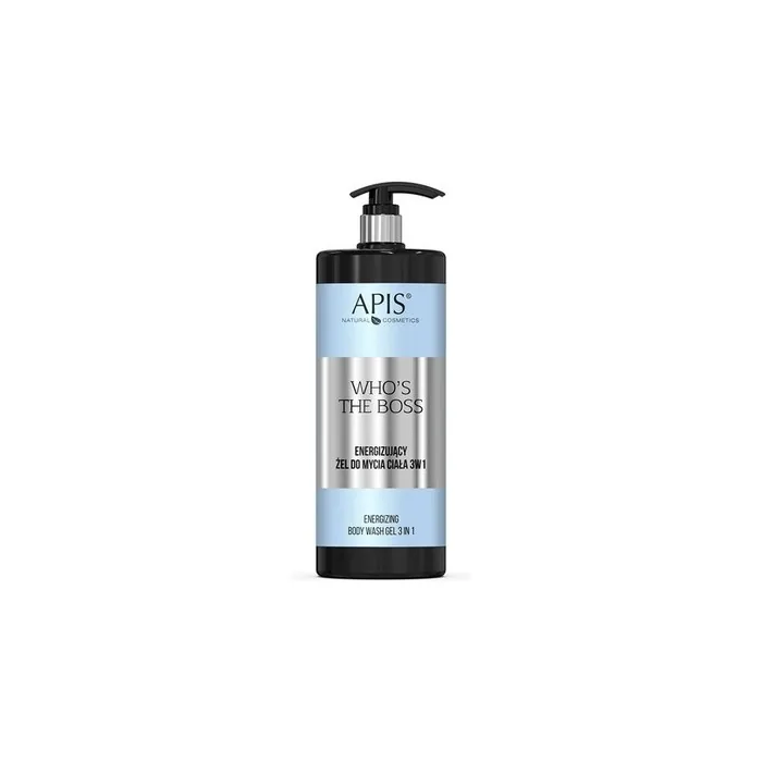Apis Who's The Boss Energizing 3in1 Body Wash Gel 1000ml