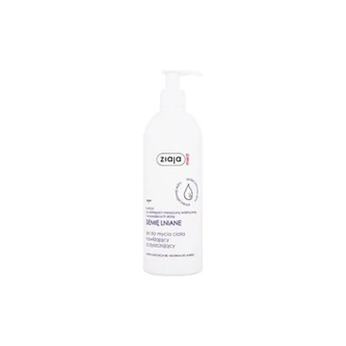 Ziaja Linseed Body Wash Gentle Shower Gel Without Fragrance