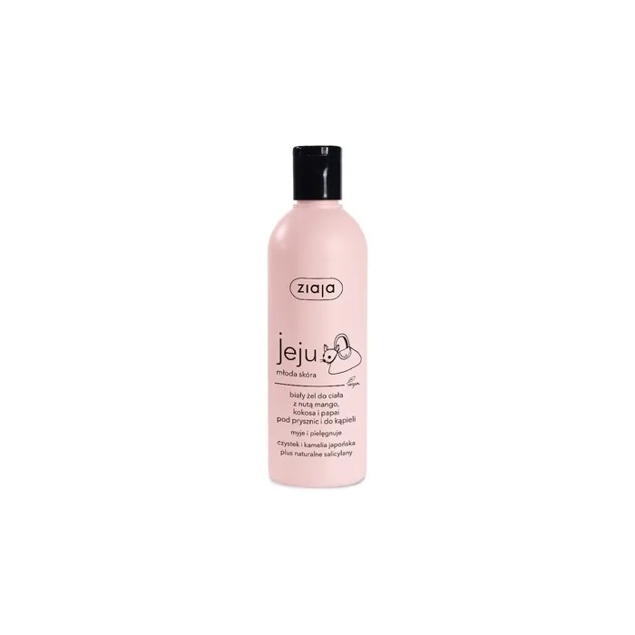 Ziaja Jeju White Body Wash For Shower And Bath 300ml