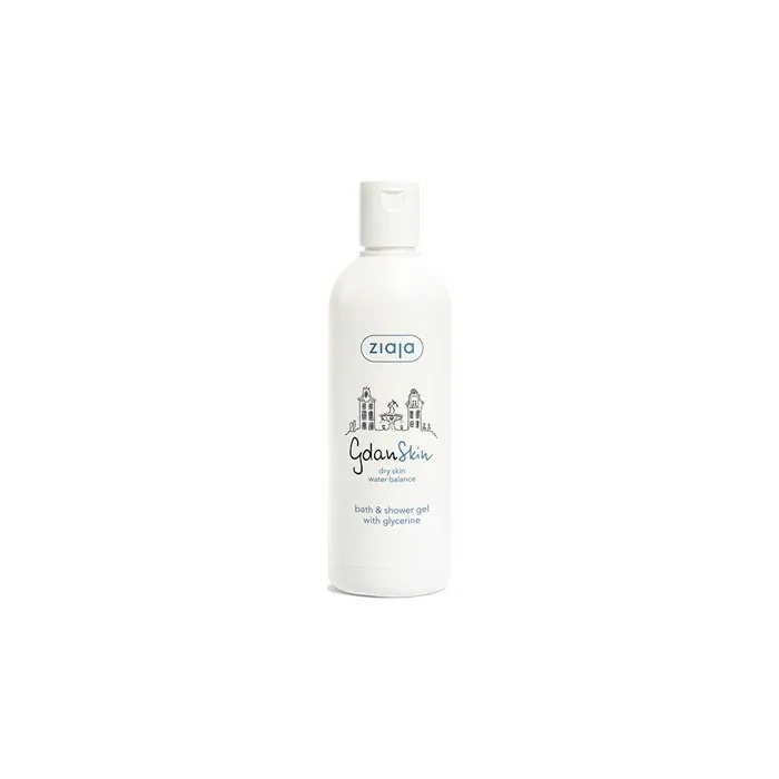 Ziaja Gdanskin Glycerin Bath & Shower Gel 300 Ml