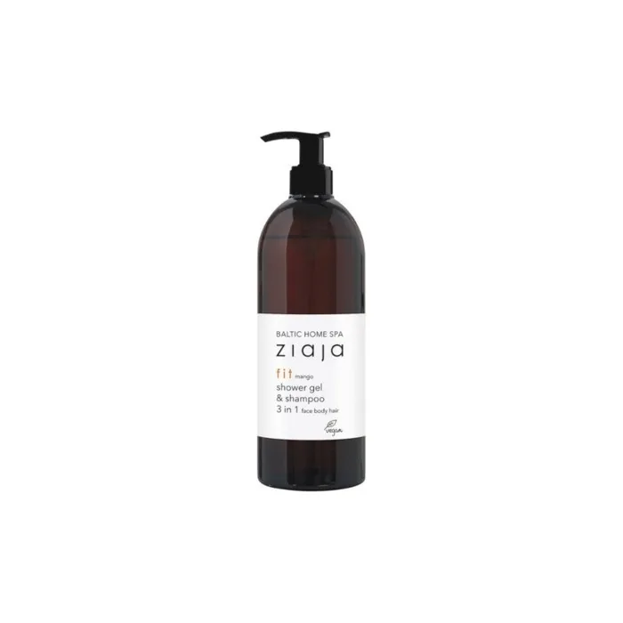 Ziaja Baltic Home Spa Fit 3in1 Shower Gel And Shampoo 500 Ml