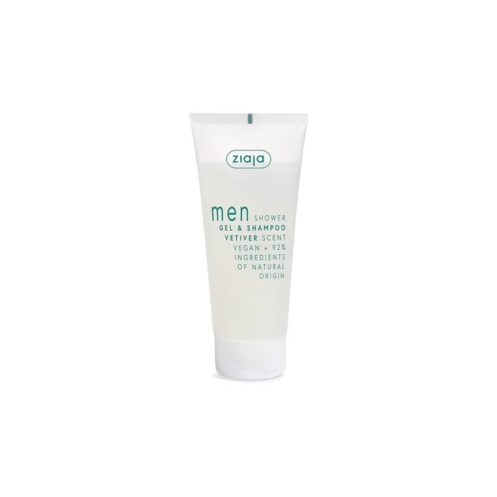 Ziaja Vetiver Men Shower Gel And Shampoo 200 Ml