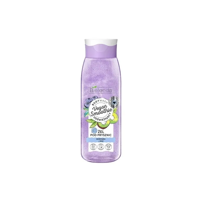 Bielenda Vegan Smoothie Shower Gel Blueberry Kiwi 400g