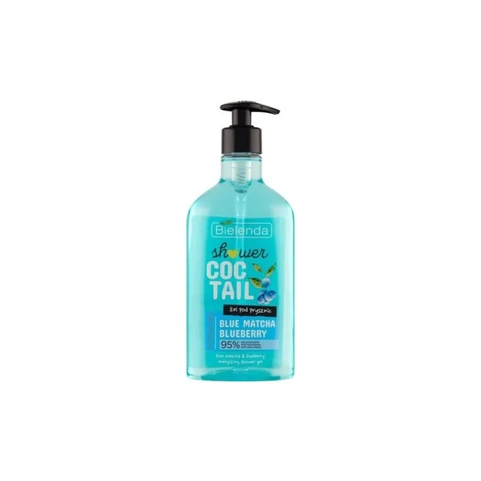 Bielenda Energizing Shower Cocktail Blue Matcha & Blueberry Shower Gel 400ml