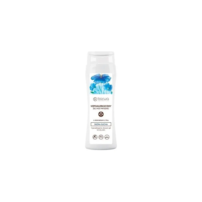 Barwa Hypoallergenic Shower Gel For Dry Skin Linen 400ml