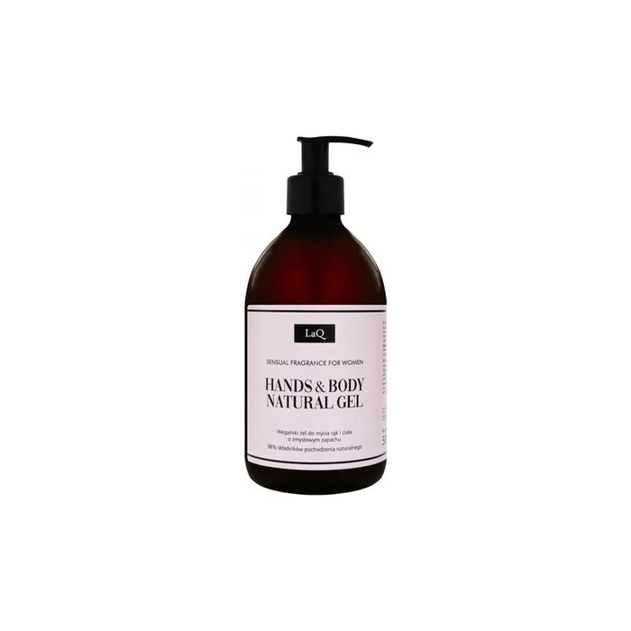 Laq Hand & Body Natural Gel Sensual 500ml