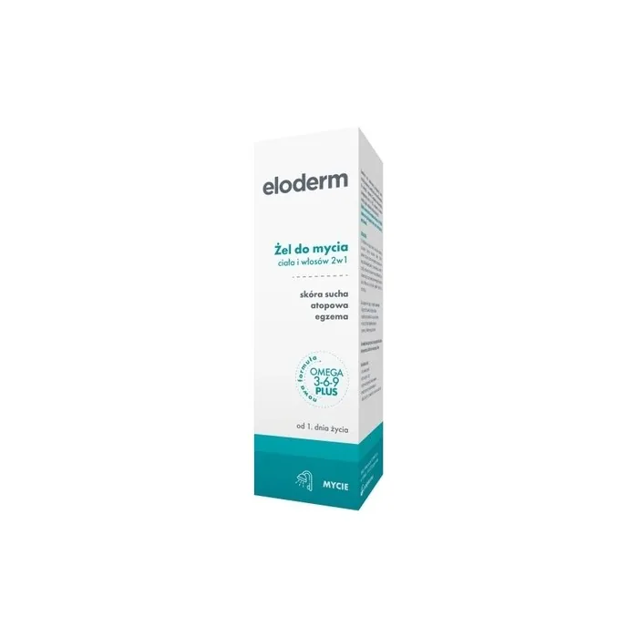 Eloderm 2 In 1 Body And Hair Wash Gel 200 Ml