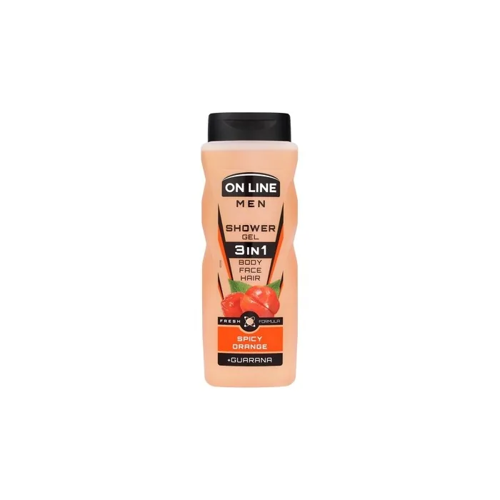 Forte Sweeden On Line Men 3 In 1 Shower Gel For Men Spicy Orange 410 Ml