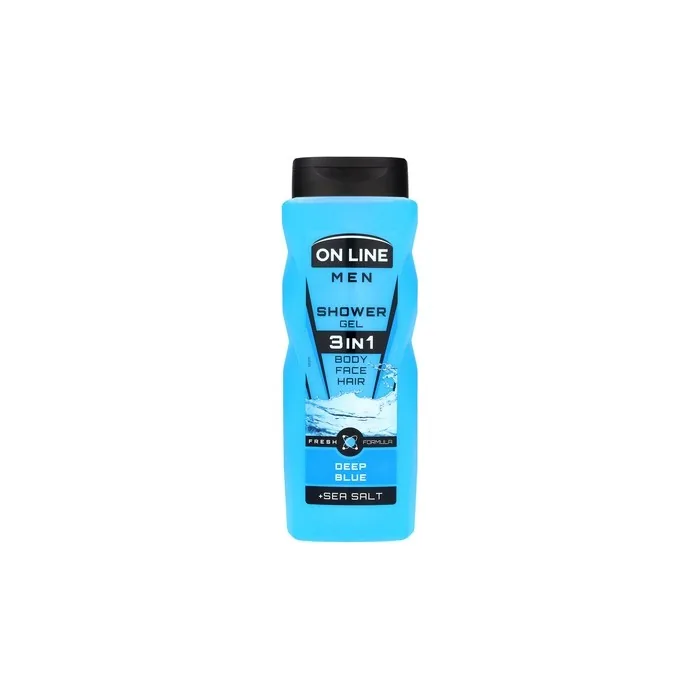 Forte Sweeden On Line Men 3 In 1 Shower Gel For Men Deep Blue 410 Ml