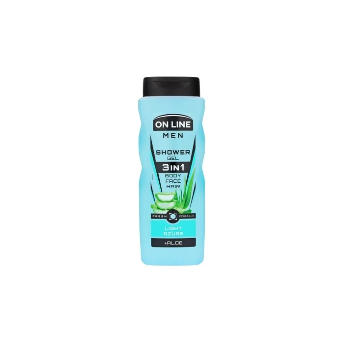 Forte Sweeden On Line Men 3 In 1 Shower Gel For Men Light Azure 410 Ml