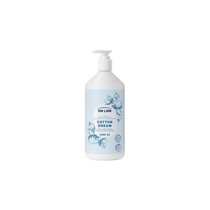 Forte Sweeden On Line 2 In 1 Bath Liquid And Shower Gel Cotton Dream 1000 Ml