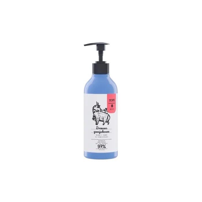 Yope Natural Shower Gel Guaiac Wood & Myrrh 400ml