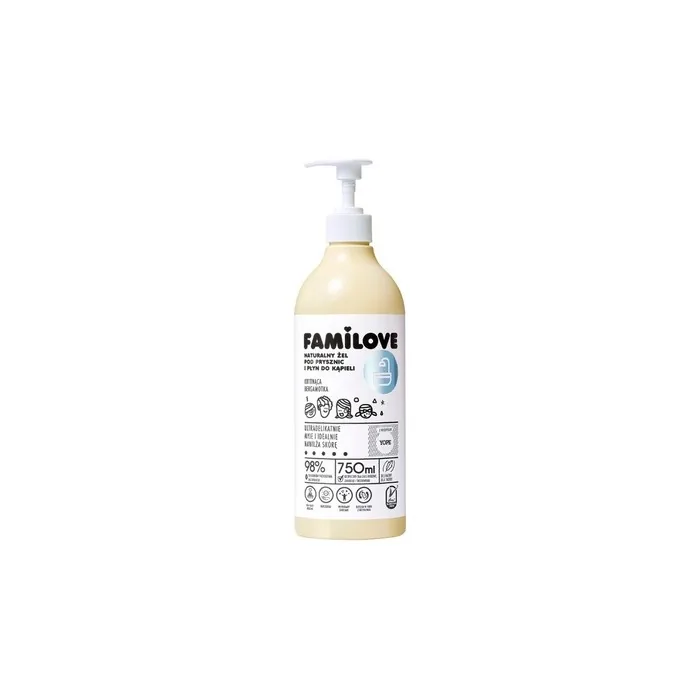 Familove Shower Gel And Bath Liquid Blooming Bergamot 750ml