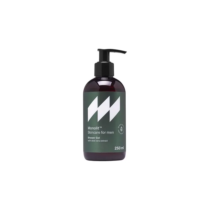 Monolit Shower Gel for Men with Aloe and Sandalwood Fragrance