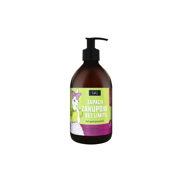 Laq Unlimited Shopping Scent Shower Gel Kiwi And Grapes 500ml
