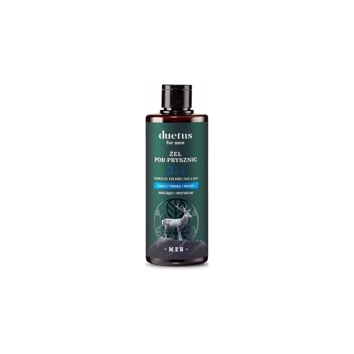 Duetus For Men Invictus Hydrating 3-In-1 Shower Gel, 300ml