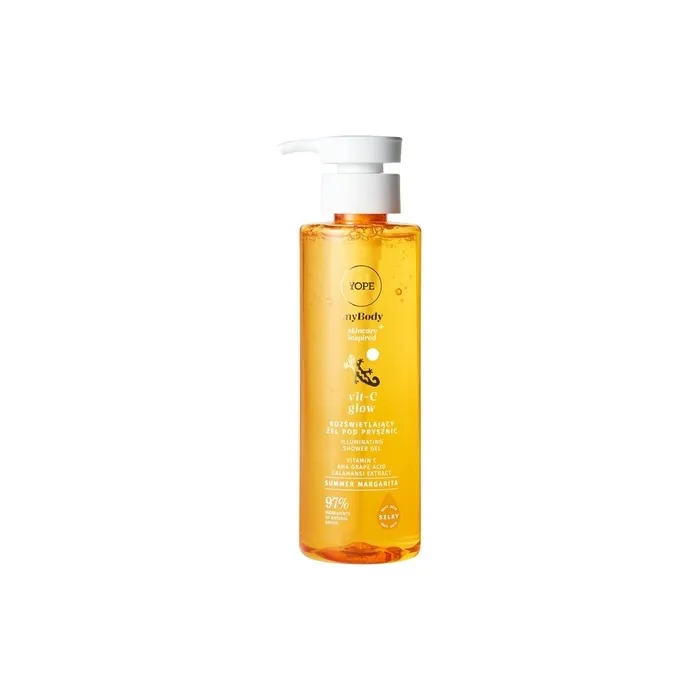 Yope Illuminating Shower Gel with Vitamin C and AHA Acid 97