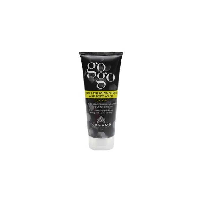 Kallos Gogo 2in1 Energizing Hair And Body Wash For Men 200ml