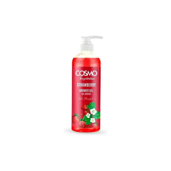 Cosmo Cosmetics Temptation Shower Gel Strawberry 1000ml