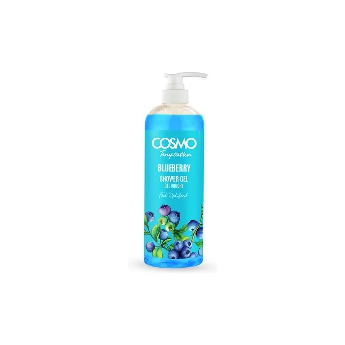 Cosmo Cosmetics Temptation Shower Gel Blueberry 1000ml