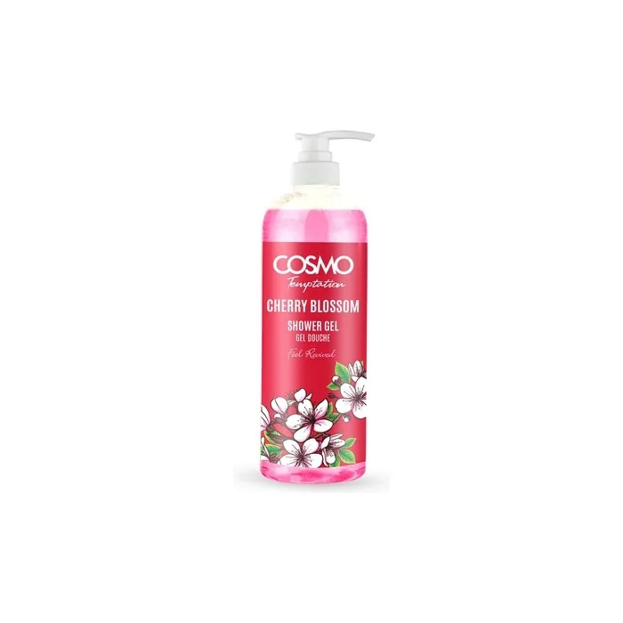 Cosmo Cosmetics Temptation Shower Gel Cherry Blossom 1000ml