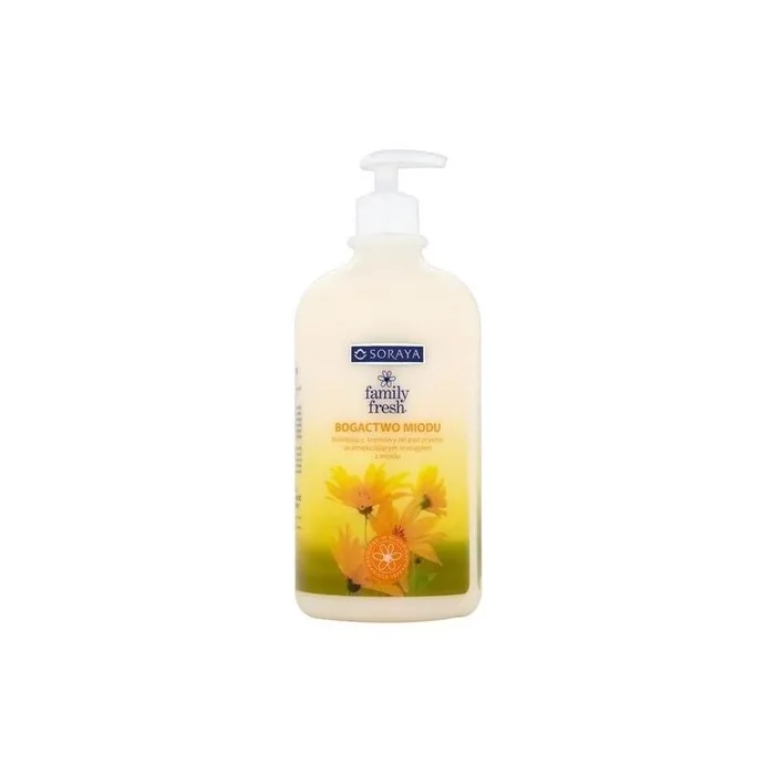 Soraya - Family Fresh Honey Richness Shower Gel From Pump - 1000ml