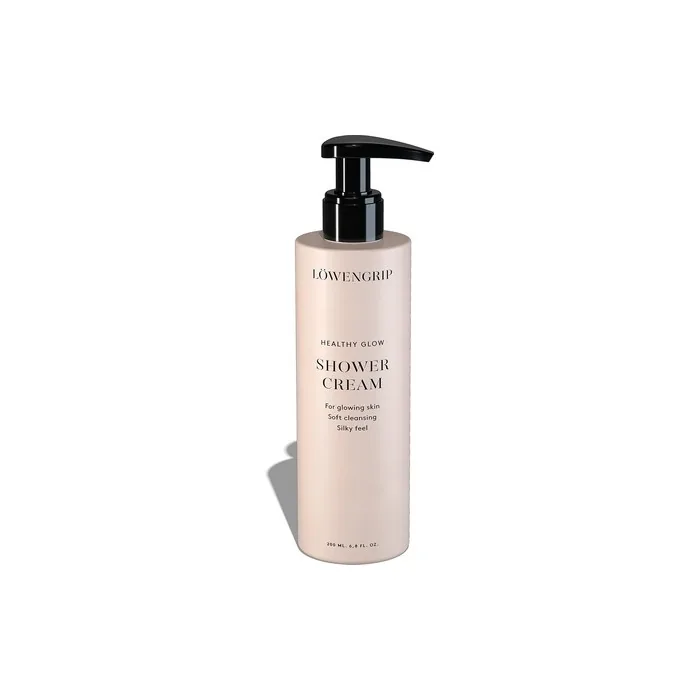 Löwengrip Healthy Glow Shower Cream Prebiotics Betacarotene Nourishing Dry Skin 200ml