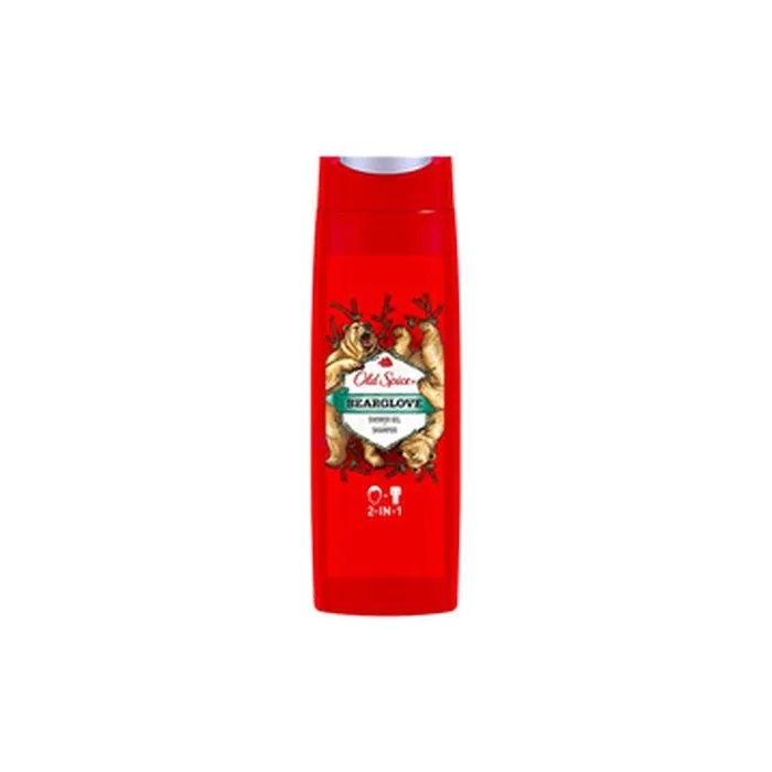 Old Spice Bearglove Shower Gel Shampoo 2 In 1 Body Hair And Face Wash