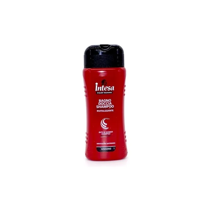 Intesa pour Homme Daily Invigorating Shampoo Shower Gel and Bath Hydration Ginseng 500ml