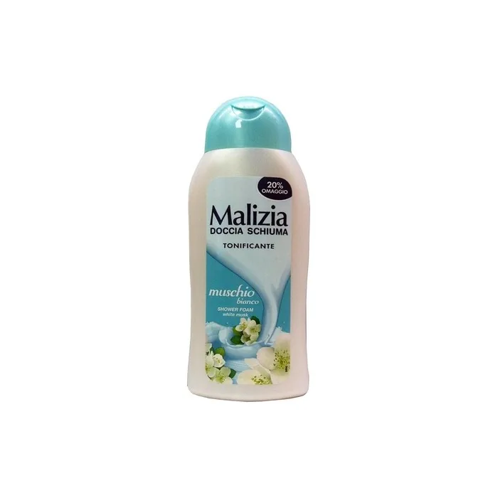 Malizia White Musk Relaxing Shower Foam / Shower Gel 300ml