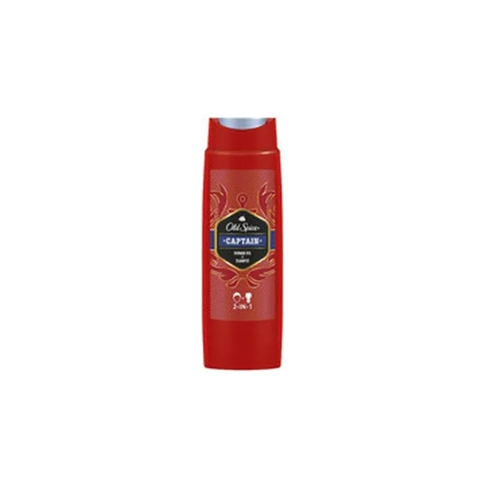 Old Spice Captain Shower Gel Shampoo 3 In 1 Body Hair And Face Wash 675 Ml