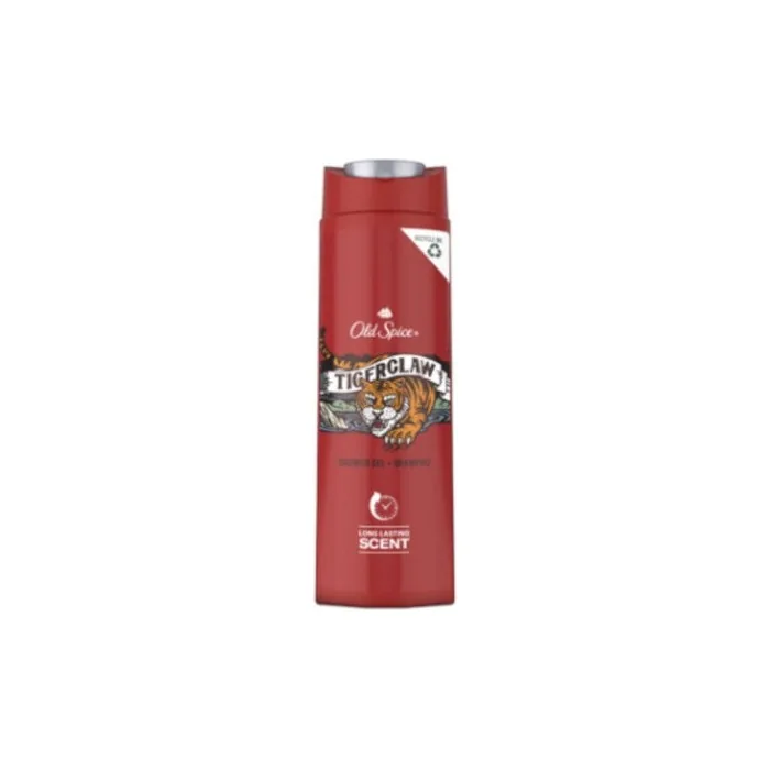 Old Spice Tigerclaw Shower Gel Shampoo 400ml