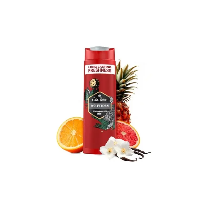 Old Spice Wolfthorn 3in1 Shower Gel & Shampoo For Men 250ml