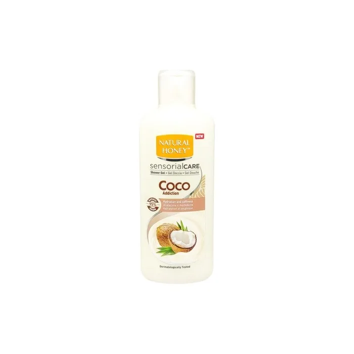 COCO ADDICTION Natural Honey Shower Gel with Coconut Oil 650ml