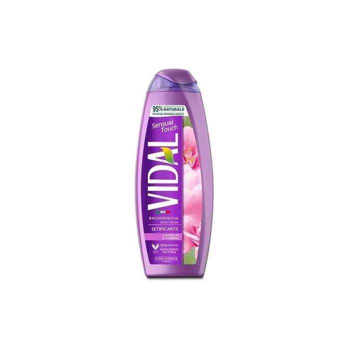 Vidal Body Wash Camellia & Amber 500ml