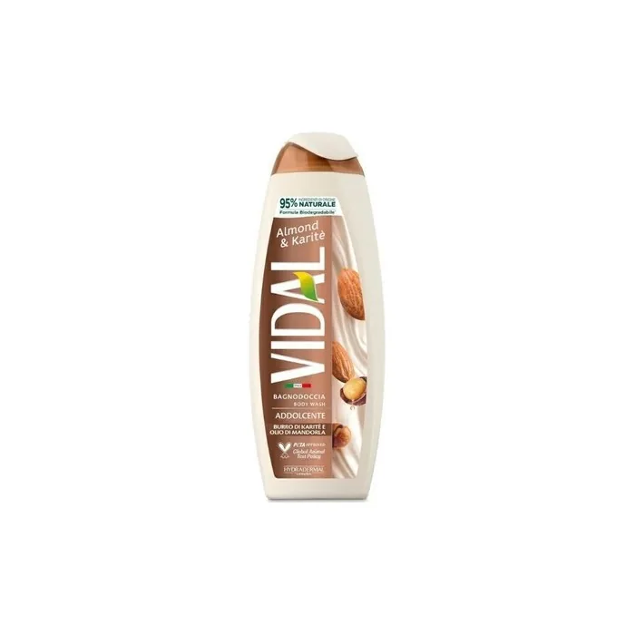 Vidal Shower Gel with Almond and Shea Butter 600ml
