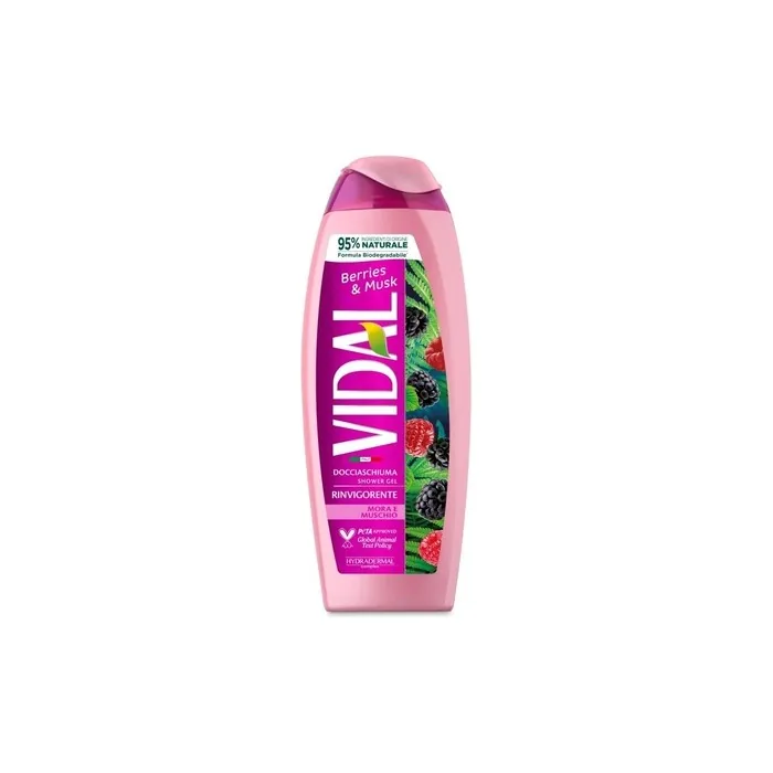 Vidal Shower Gel 250 Ml Mora Muschio